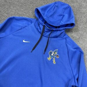 Creighton Bluejays Hoodie Mens XL Nike Blue Tech Jacket Sweatshirt Kangaroo